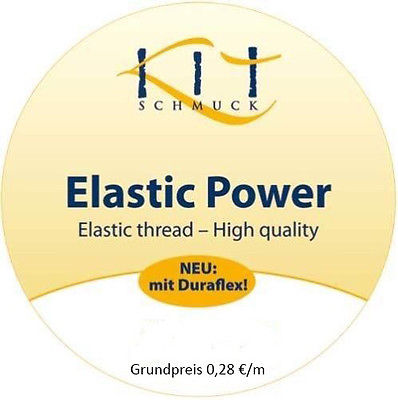 Elastic Power Elastikfaden 25 m (Grundpreis 0,28 €-m)